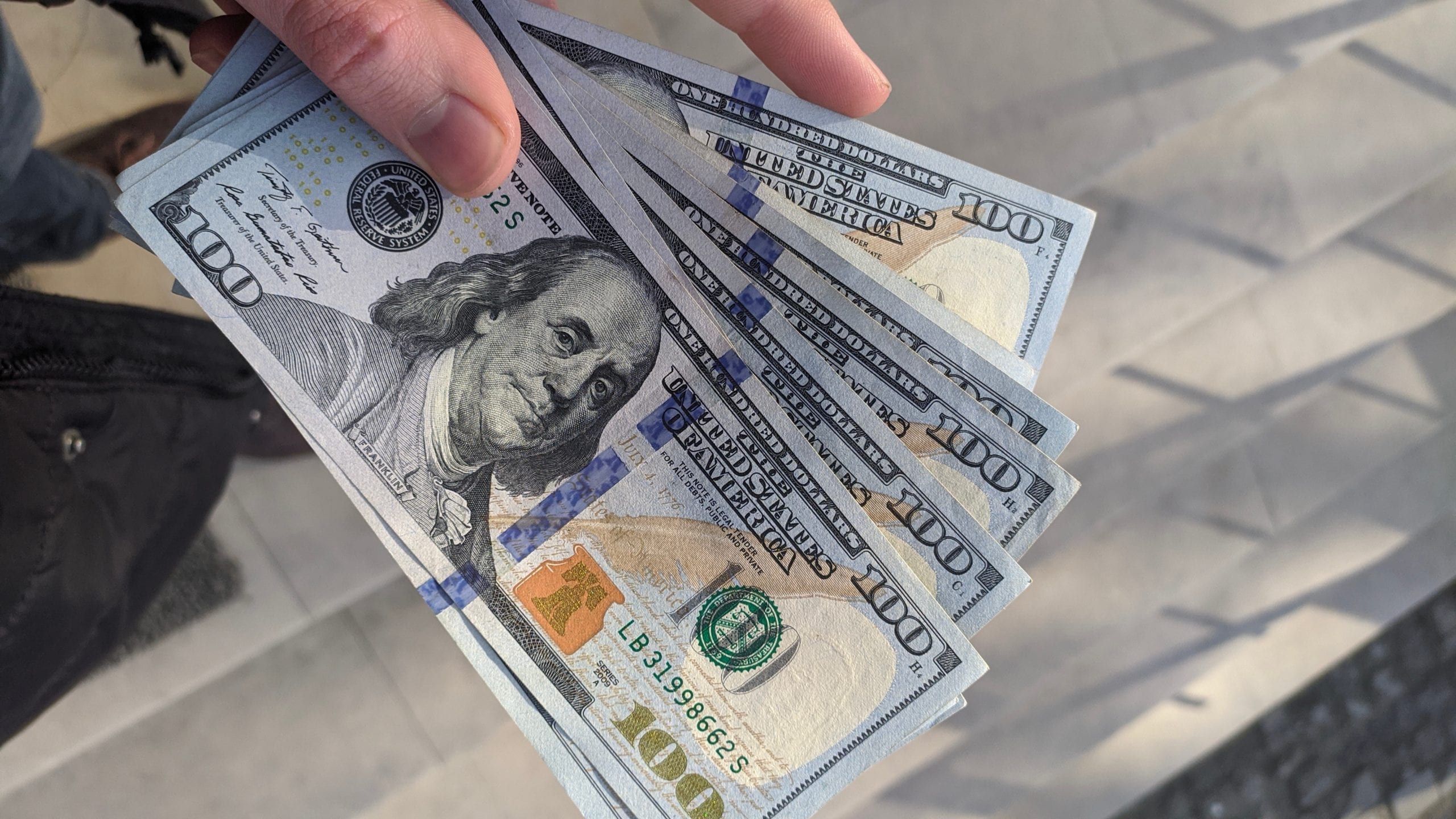 100 us dollar bill inflation